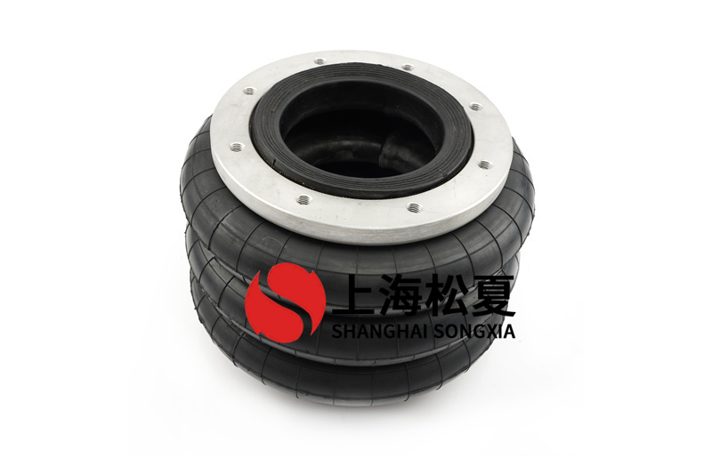 三綜合振動(dòng)臺安裝橡膠空氣彈簧減振器